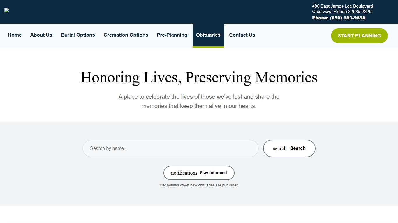 Obituaries - Honoring Lives, Preserving Memories Brackney Funeral Service